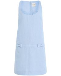 Posse - Harper Linen Mini Dress - Lyst
