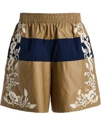 Sea - Georgie Cotton-Blend Sportswear Shorts - Lyst
