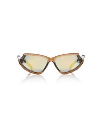 Balenciaga - Side Xpander Cat-eye Acetate Sunglasses - Lyst