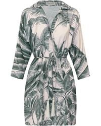 ANDRES OTALORA - Kora Printed Stretch Cotton-Poplin Mini Dress - Lyst