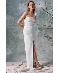 Markarian Flora Dress - White