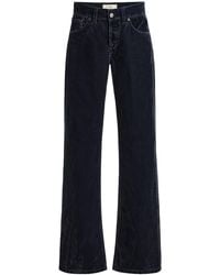 Jeanerica - Kyoto Droit Corduroy Low-Rise Straight-Leg Jeans - Lyst