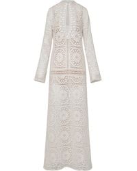 Johanna Ortiz - Trails Of Light Cotton Maxi Dress - Lyst
