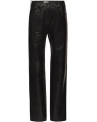 Magda Butrym - Straight-Leg Sheep Leather Pant - Lyst