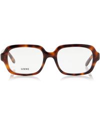 Loewe - Square-Frame Acetate Glasses - Lyst