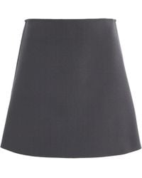 Birrot - Exclusive Lay3 Crepe Mini Skirt - Lyst