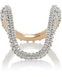 Marie Mas - Grand Radiant 18k Rose Gold Diamond Ring - Lyst