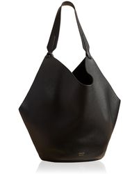 Khaite - Lotus Medium Leather Tote Bag - Lyst