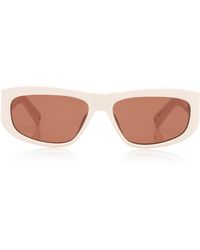 Jacquemus - Pilota Rectangle-frame Acetate Sunglasses - Lyst