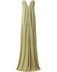 The New Arrivals Ilkyaz Ozel - Olivienne Strapless Jersey Maxi Dress - Lyst