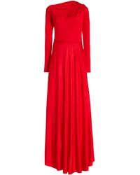 Alejandra Alonso Rojas - Draped Jersey Gown - Lyst