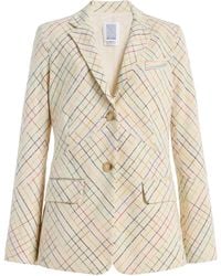 Rosie Assoulin - 50/50 Silk Blazer - Lyst