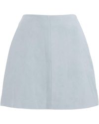 By Malene Birger - Nola Suede Mini Skirt - Lyst