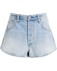 Citizens of Humanity - Abita Denim Shorts - Lyst