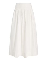 Posse - Rue Cotton Maxi Skirt - Lyst
