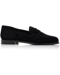 Aeyde - Oscar Suede Loafers - Lyst