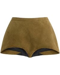 Sloan - Exclusive Suede Shorts - Lyst