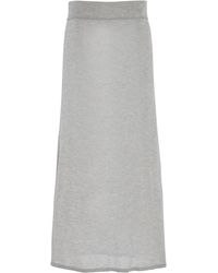 TOTEME - Knit Maxi Skirt - Lyst