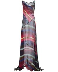 Christopher John Rogers - Louie Stripe Maxi Dress - Lyst