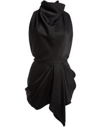 Givenchy - Draped Satin Top - Lyst