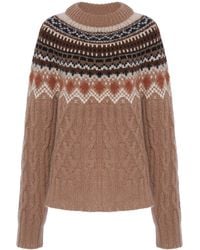 Moncler - Grenoble Cable-Knit Sweater - Lyst