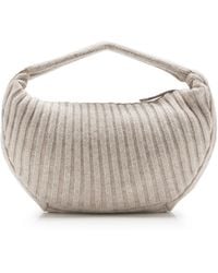 AYA MUSE - Luna Wool-Cashmere Mini Shoulder Bag - Lyst
