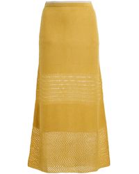 Escvdo - Supe Cotton Maxi Skirt - Lyst