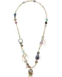 Joie - Pastel Cotton Candy Glow Fish Diamond Rockstar Necklace - Lyst