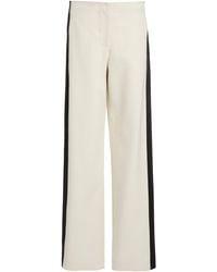 Christopher Esber - Panelled Silk Straight-Leg Pants - Lyst