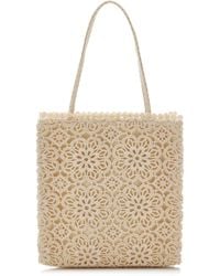 Marlies Grace - Exclusive La Isla Milo Small Crocheted Tote Bag - Lyst
