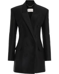 Zimmermann - Matchmaker Wool-silk Tuxedo Dress - Lyst