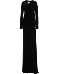 Carolina Herrera - Draped Crepe Gown - Lyst