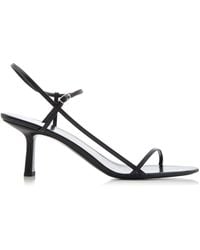 The Row - Bare Leather Sandals - Lyst
