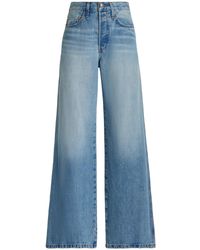 FAVORITE DAUGHTER - The Masha Rigid High-rise Wide-leg Jeans - Lyst