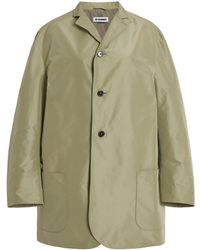 Jil Sander - Oversized Notched Lapel Jacket - Lyst