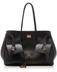 Balenciaga - Bel Air Medium Leather Carry-all Bag - Lyst