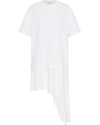 St. Agni - Layered Tee Mini Dress - Lyst