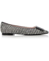 Roger Vivier - Gommettine Piping Flats - Lyst