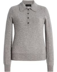 Nili Lotan - Prescott Cashmere Polo Sweater - Lyst