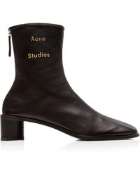 acne flat boots