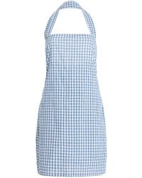 All That Remains - Juliette Gingham Seersucker Cotton Mini Halter Dress - Lyst