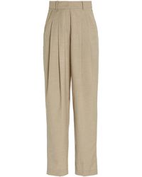 Frankie Shop - Gelso Pleated Suiting Wide-leg Trousers - Lyst