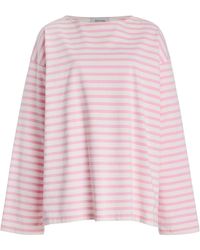 Matteau - Exclusive Oversized Breton-Striped Cotton T-Shirt - Lyst