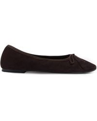 Aeyde - Tiby Suede Ballet Flats - Lyst