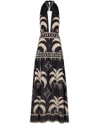Johanna Ortiz - Latin Rhythms Printed Cotton Poplin Maxi Dress - Lyst