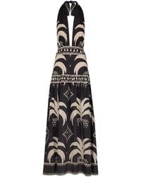 Johanna Ortiz - Latin Rhythms Printed Cotton Poplin Maxi Dress - Lyst