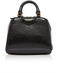 Givenchy - Mini Antigona Cube Leather Top Handle Bag - Lyst