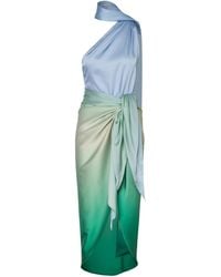Baobab - Lora Scarf-Detailed Midi Dress - Lyst