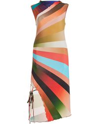 Siedres - Nisha Sun-ray Printed Mini Dress - Lyst