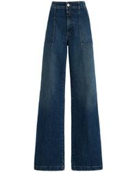 Closed - Aria Stretch High-Rise Flared Jeans - Lyst